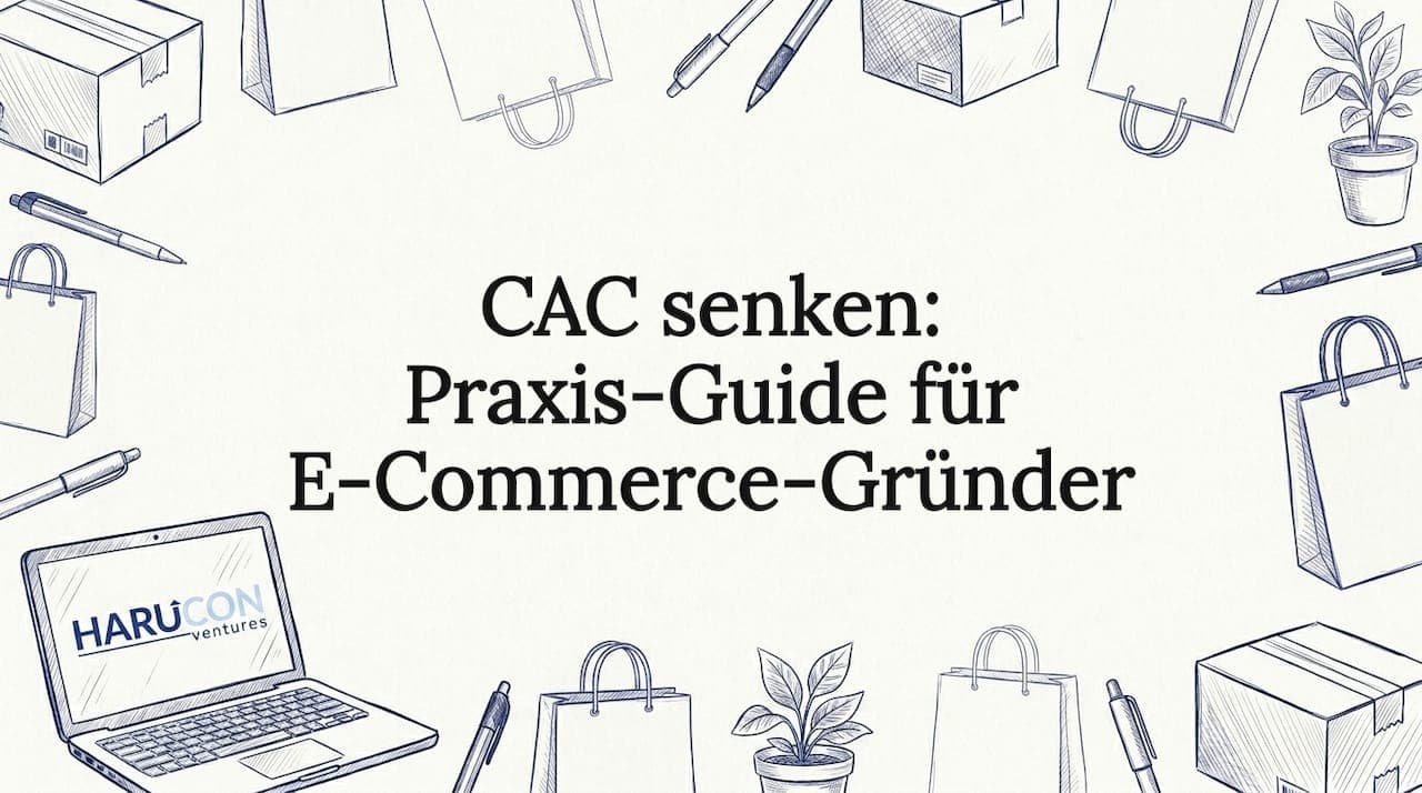 CAC senken: Praxis-Guide für E-Commerce-Gründer