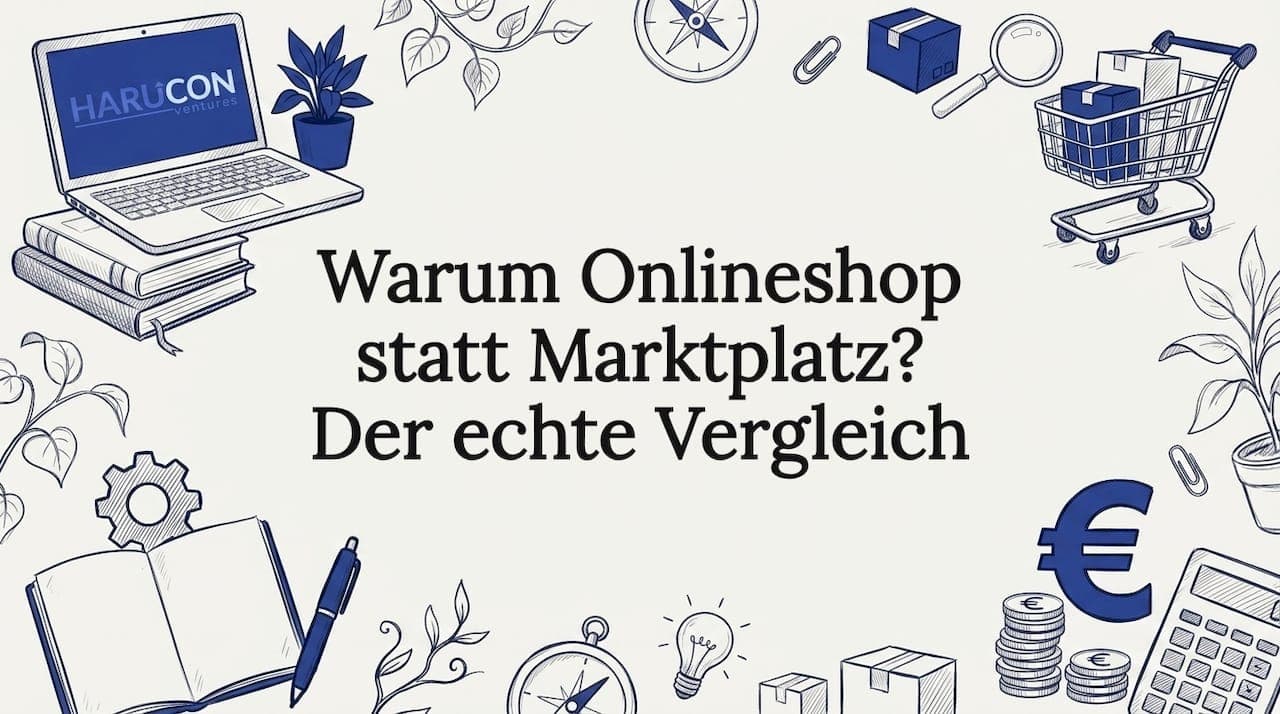Warum Onlineshop statt Marktplatz? Der echte Vergleich