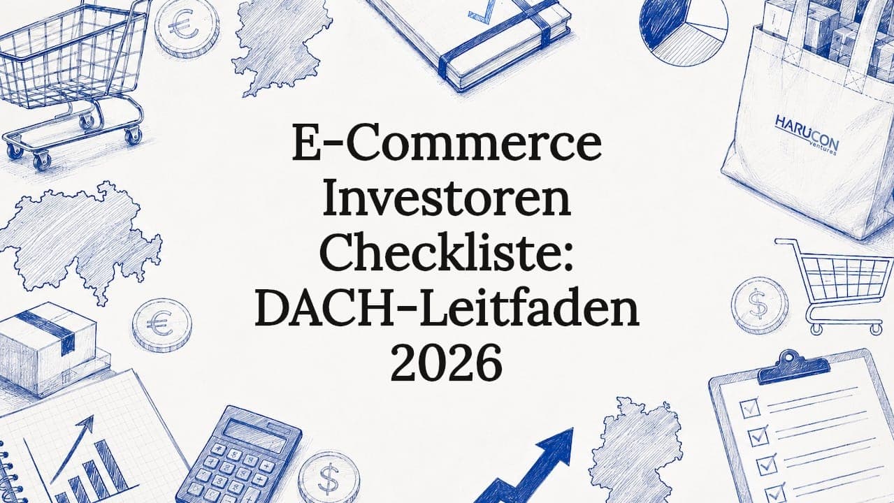 E-Commerce Investoren Checkliste: DACH-Leitfaden 2026