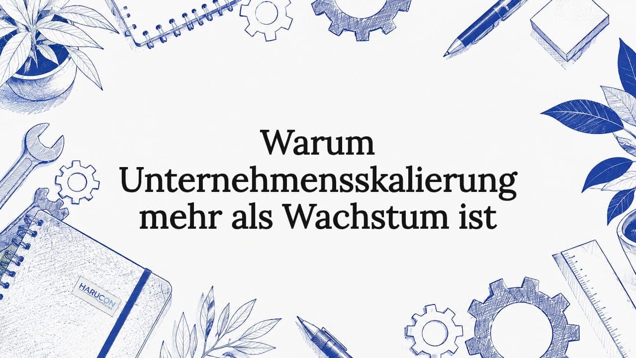 Warum Unternehmensskalierung mehr als Wachstum ist