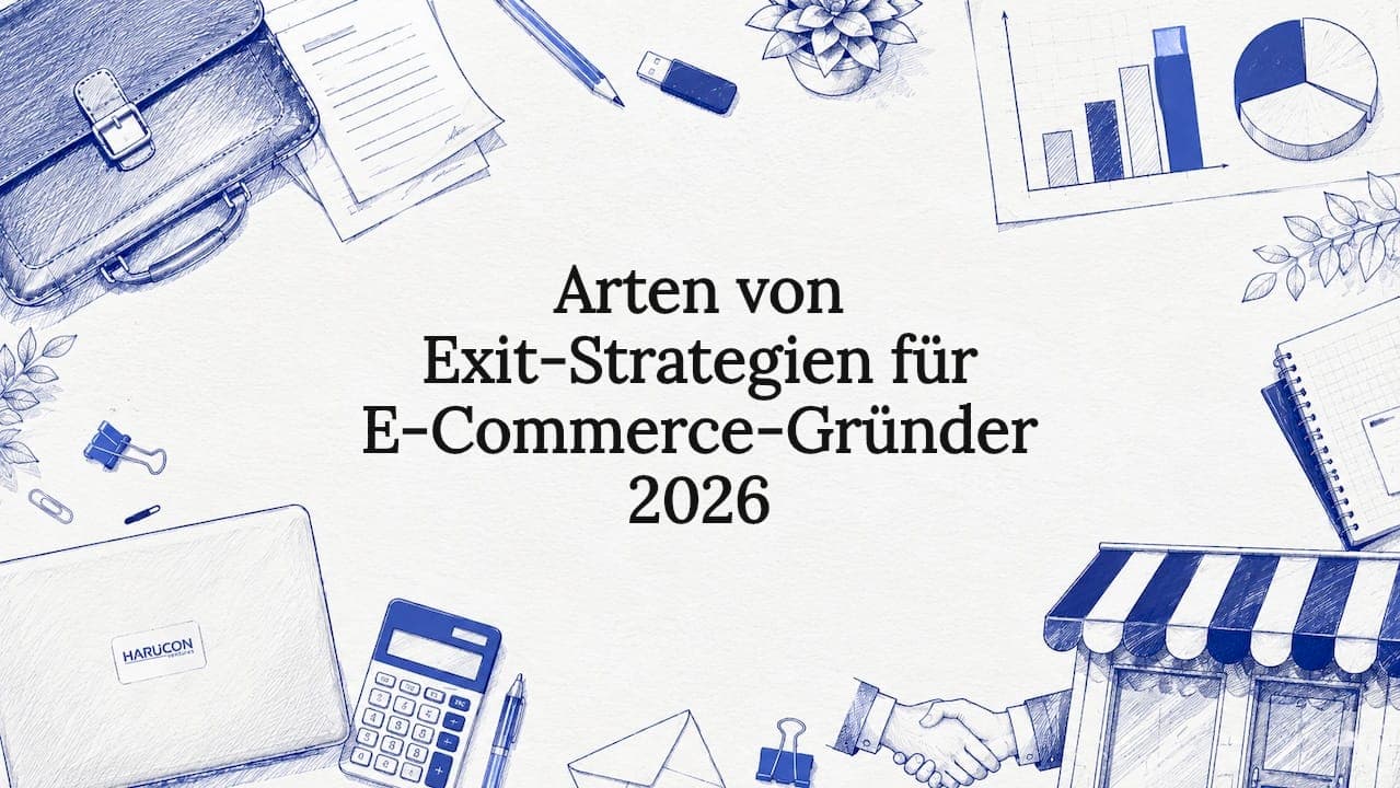 Arten von Exit-Strategien für E-Commerce-Gründer 2026