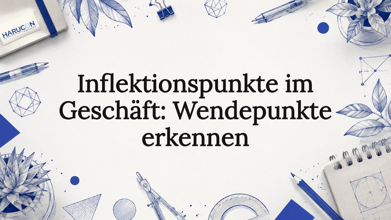 Inflektionspunkte im Geschäft: Wendepunkte erkennen