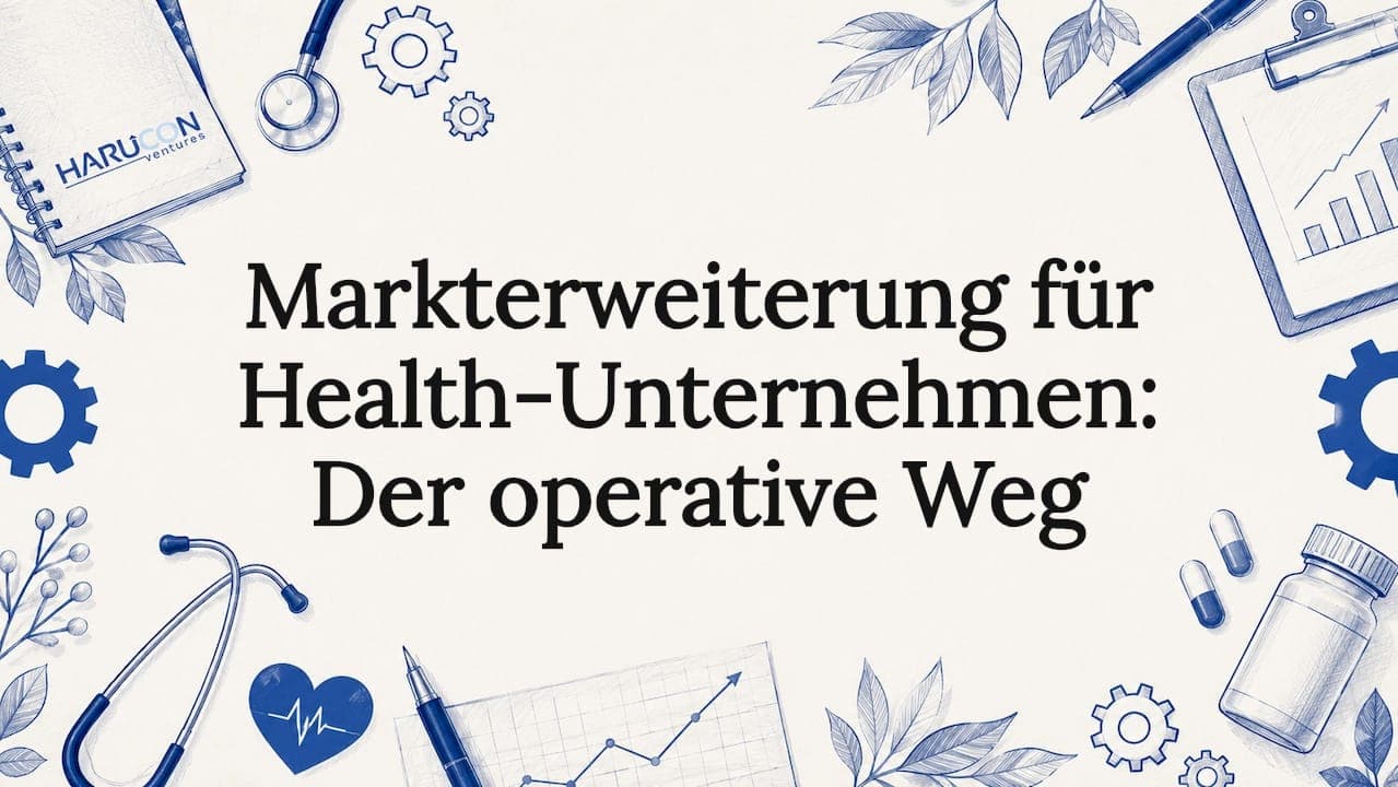 Markterweiterung für Health-Unternehmen: Der operative Weg