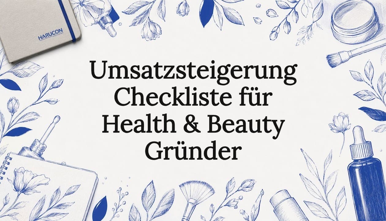 Umsatzsteigerung Checkliste für Health & Beauty Gründer