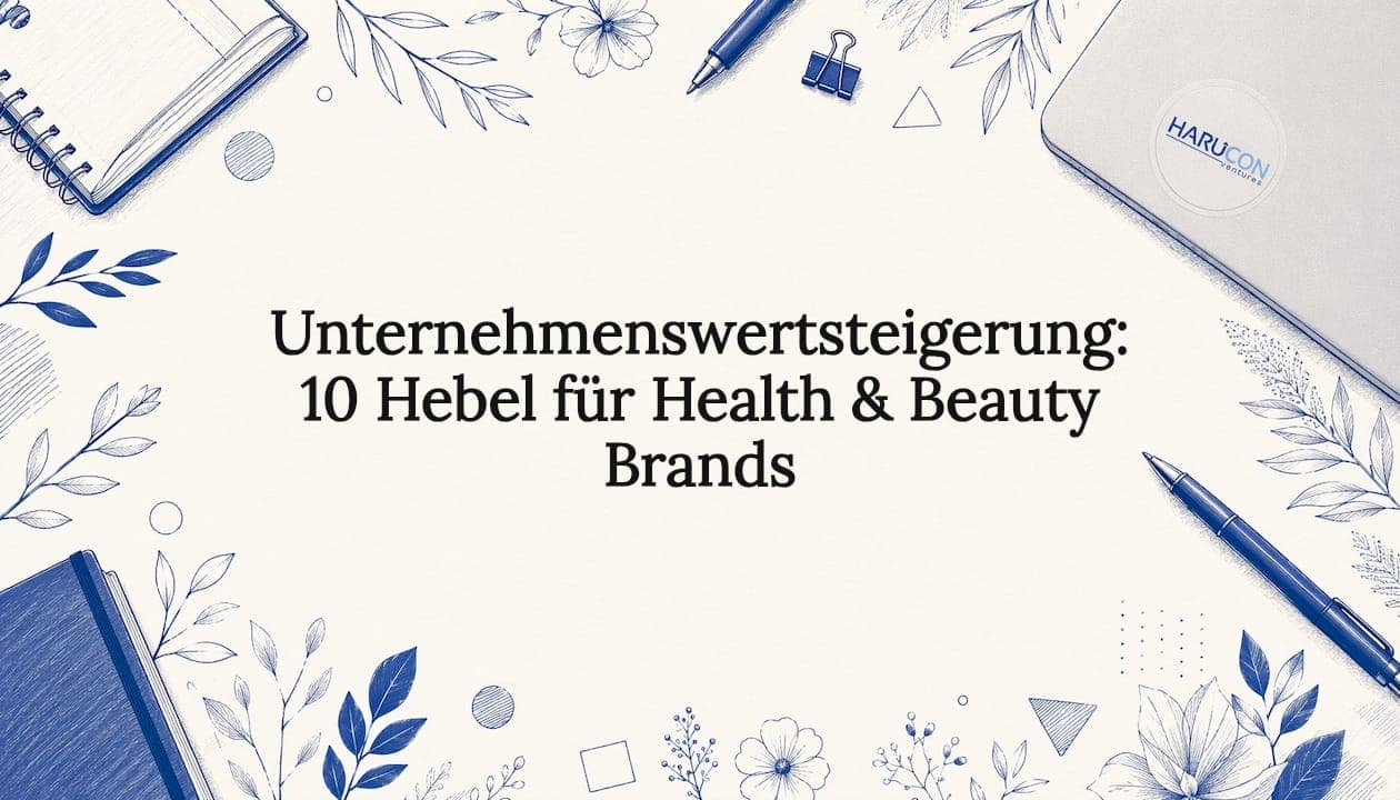 Unternehmenswertsteigerung: 10 Hebel für Health & Beauty Brands
